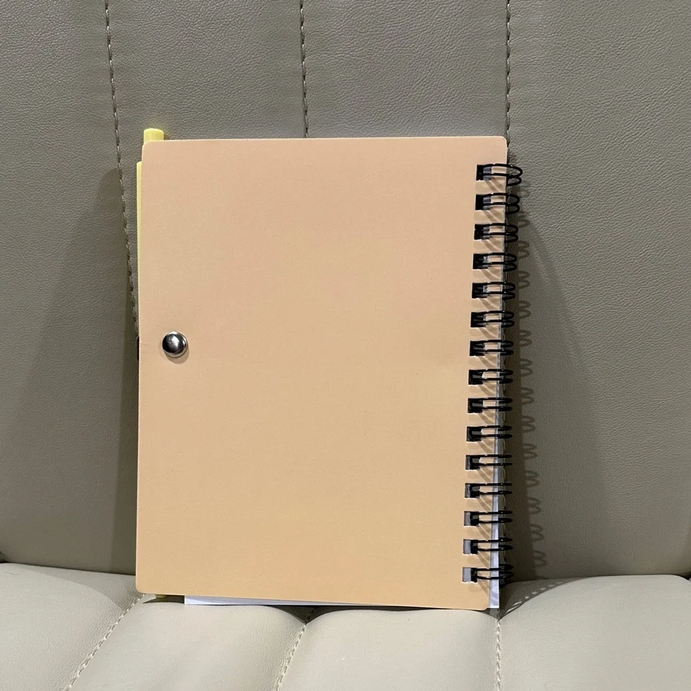Bible Verse Notebook Trio & Pens Blessed Psalms Strong Philippians Capable Mark